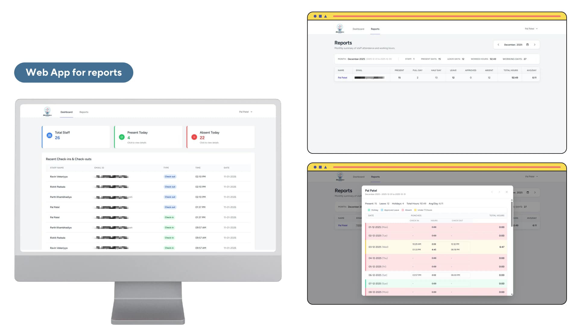 NFC Attendance Management System – Mobile & Web App screenshot 6