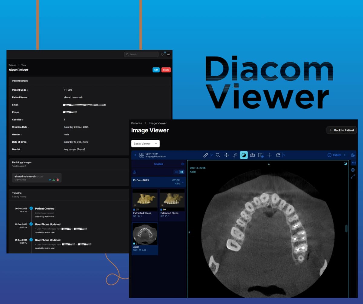 Radiology Management System screenshot 2